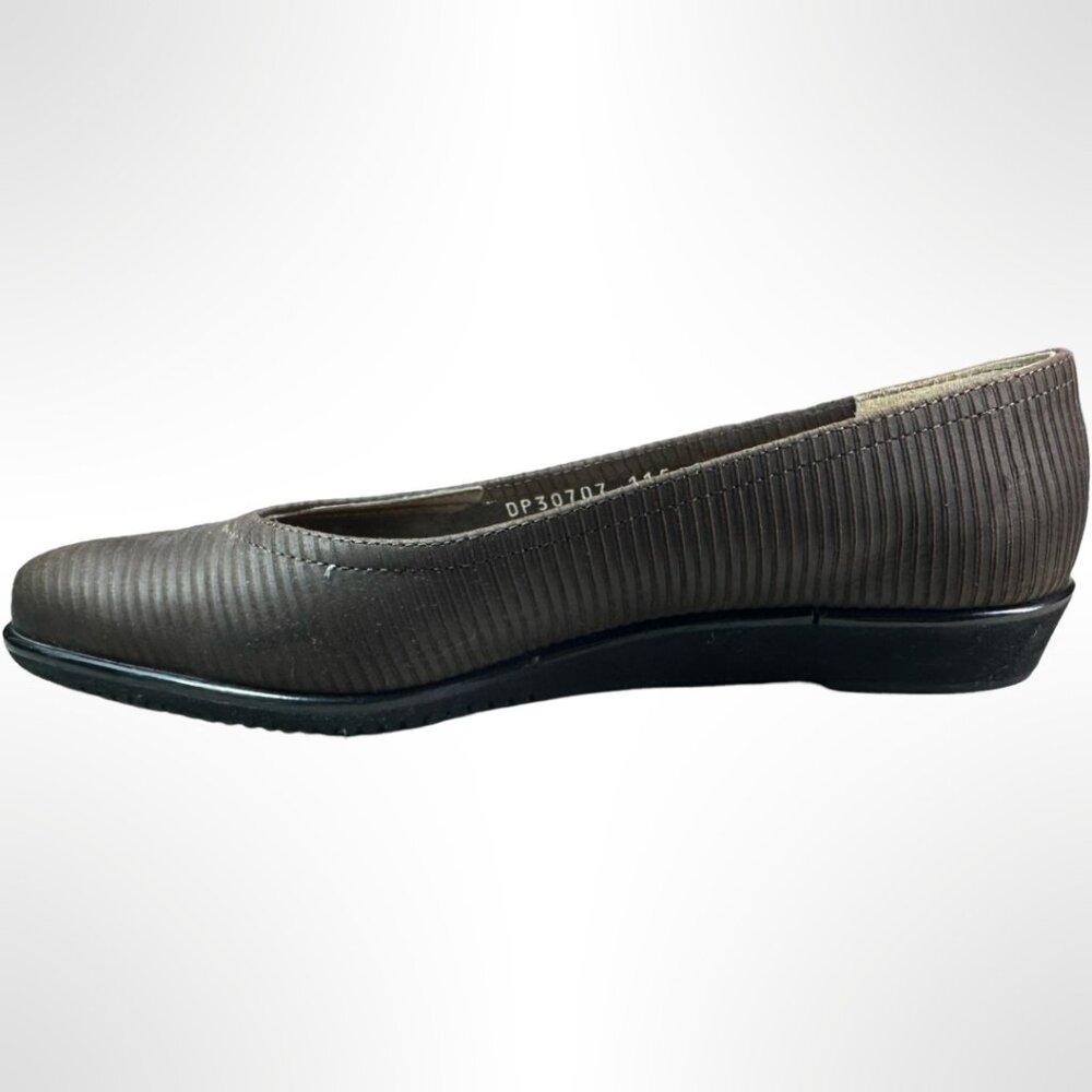 Ferragamo Brown Ballet Flats, Size 5, good condition